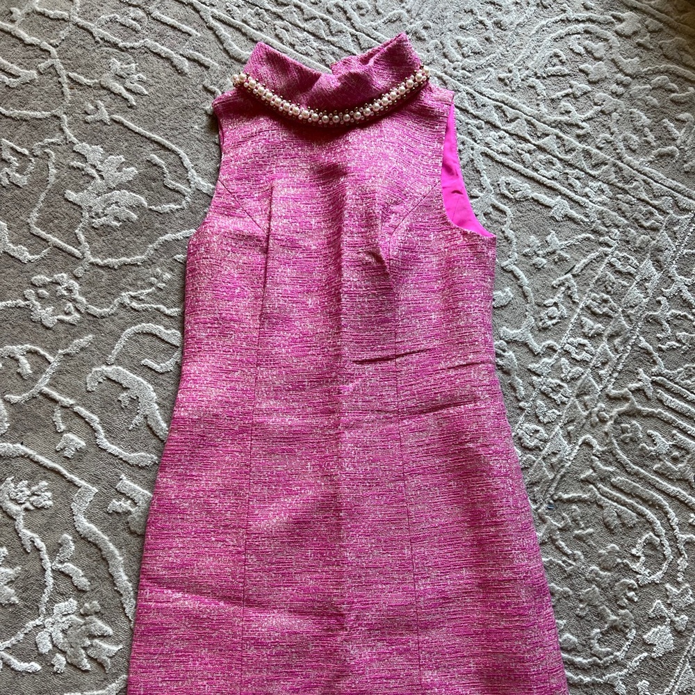 NWT pink and pearl Lilly Pulitzer sheath dress